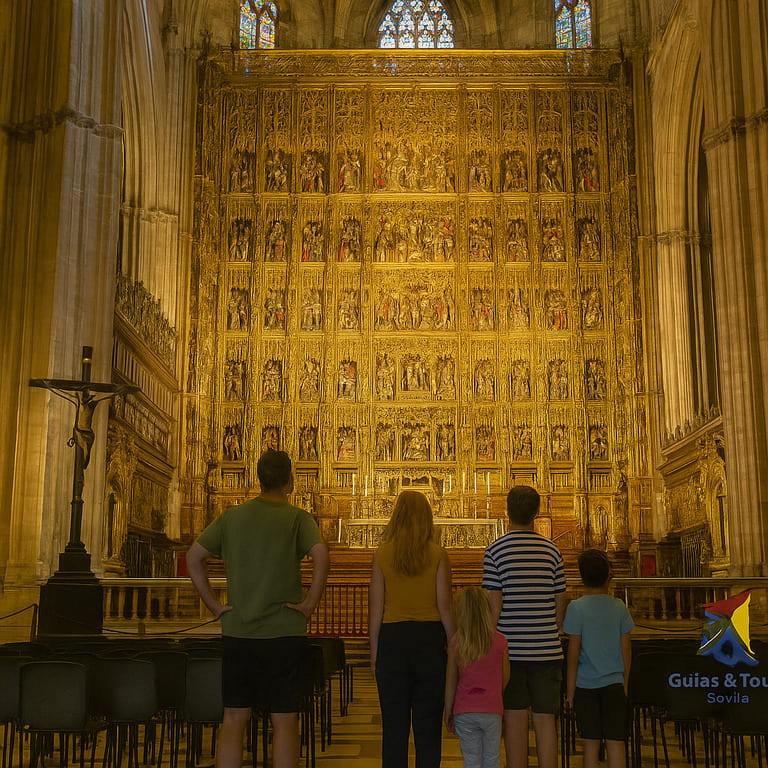 Entradas a la ccatedral de sevilla, interior del monumento