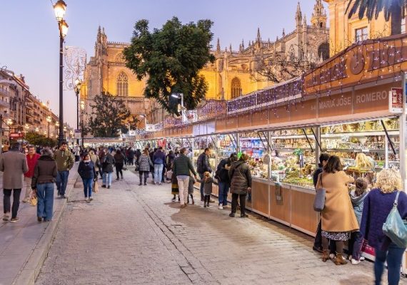 Mercados navideños en Sevilla