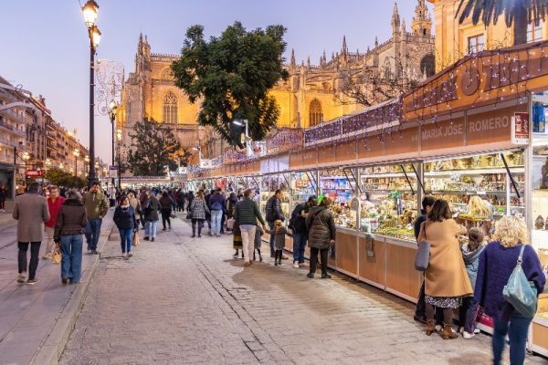 Mercados navideños en Sevilla