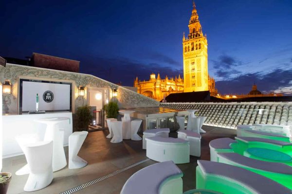 Ver en Sevilla terraza-dona-maria Ver en Sevilla rincones con encanto | Sevilla de noche | Los mejores miradores de Sevilla